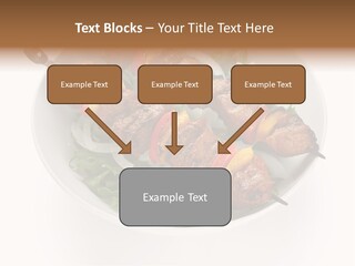 Lamb Kebab Skewer PowerPoint Template