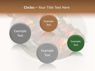 Lamb Kebab Skewer PowerPoint Template