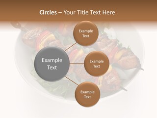 Lamb Kebab Skewer PowerPoint Template