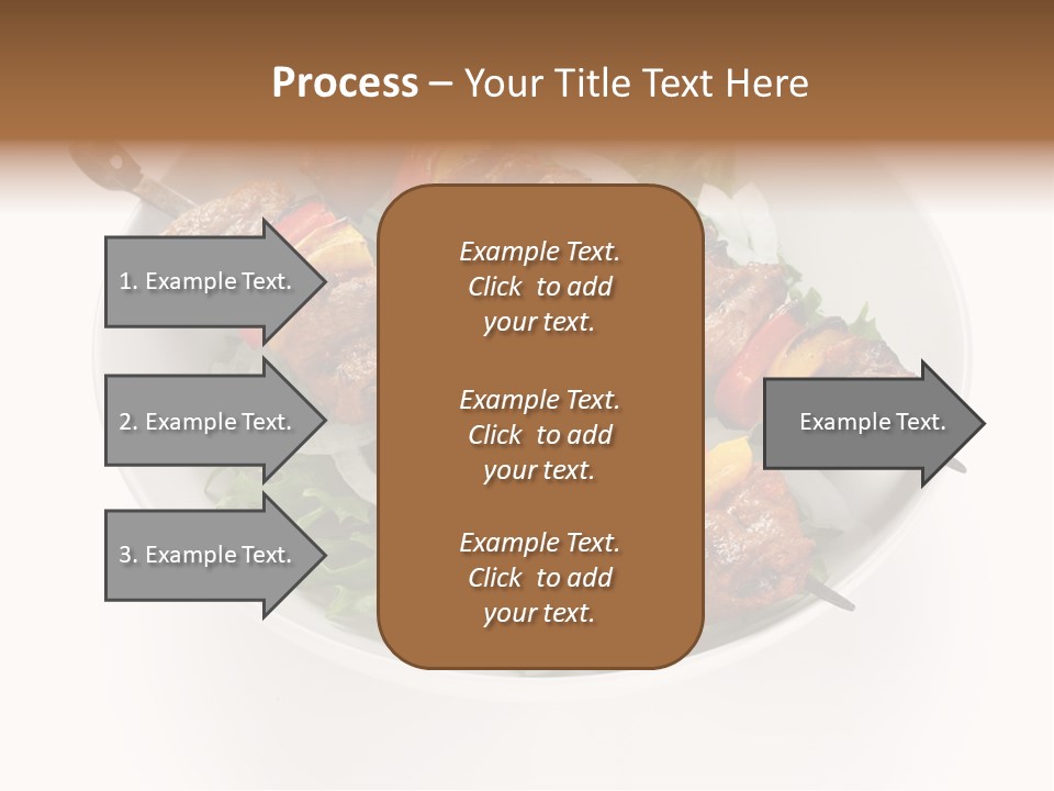 Lamb Kebab Skewer PowerPoint Template