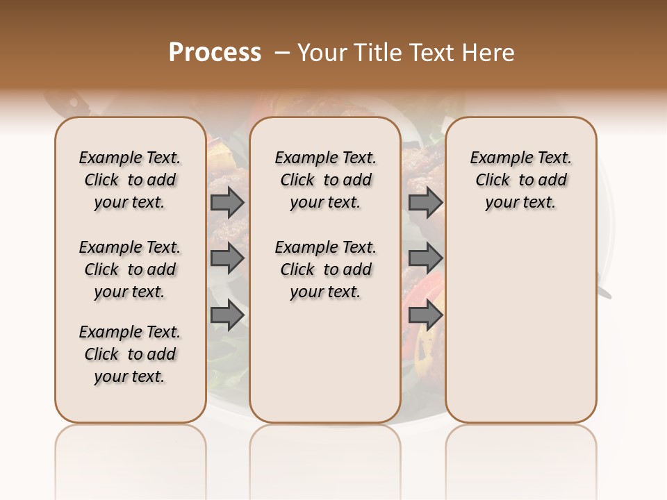Lamb Kebab Skewer PowerPoint Template