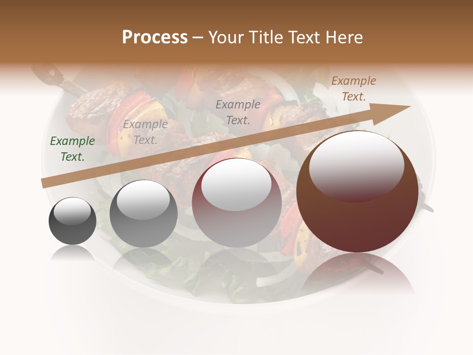 Lamb Kebab Skewer PowerPoint Template