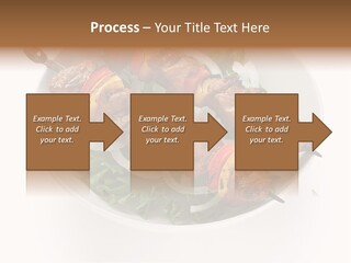 Lamb Kebab Skewer PowerPoint Template