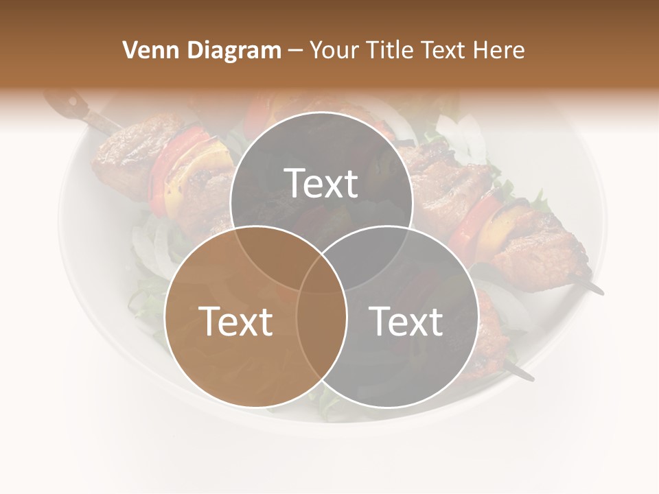 Lamb Kebab Skewer PowerPoint Template