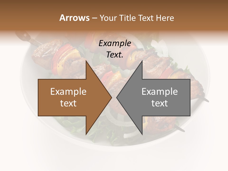 Lamb Kebab Skewer PowerPoint Template