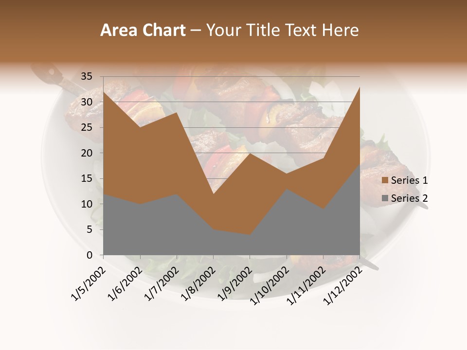 Lamb Kebab Skewer PowerPoint Template