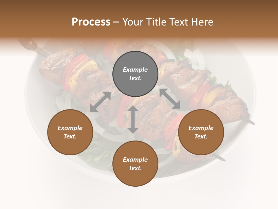 Lamb Kebab Skewer PowerPoint Template