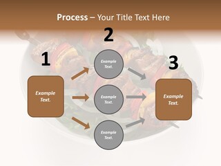 Lamb Kebab Skewer PowerPoint Template