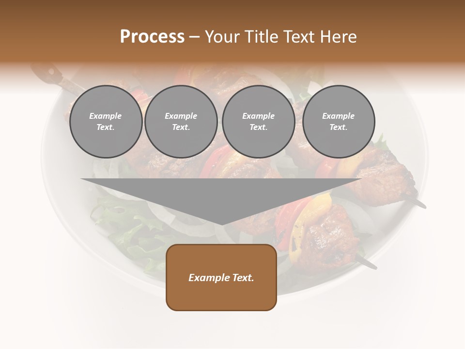 Lamb Kebab Skewer PowerPoint Template