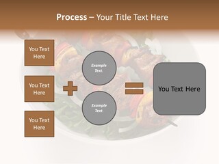 Lamb Kebab Skewer PowerPoint Template