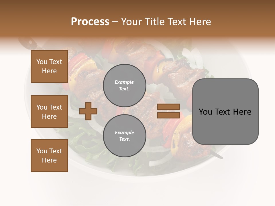 Lamb Kebab Skewer PowerPoint Template