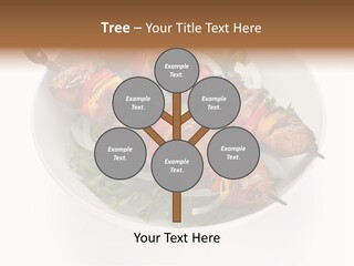 Lamb Kebab Skewer PowerPoint Template