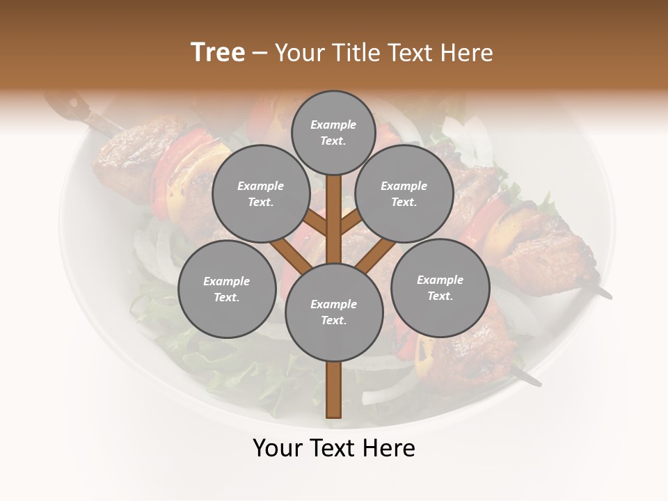 Lamb Kebab Skewer PowerPoint Template