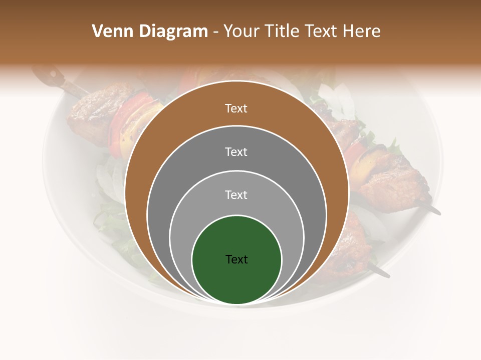 Lamb Kebab Skewer PowerPoint Template