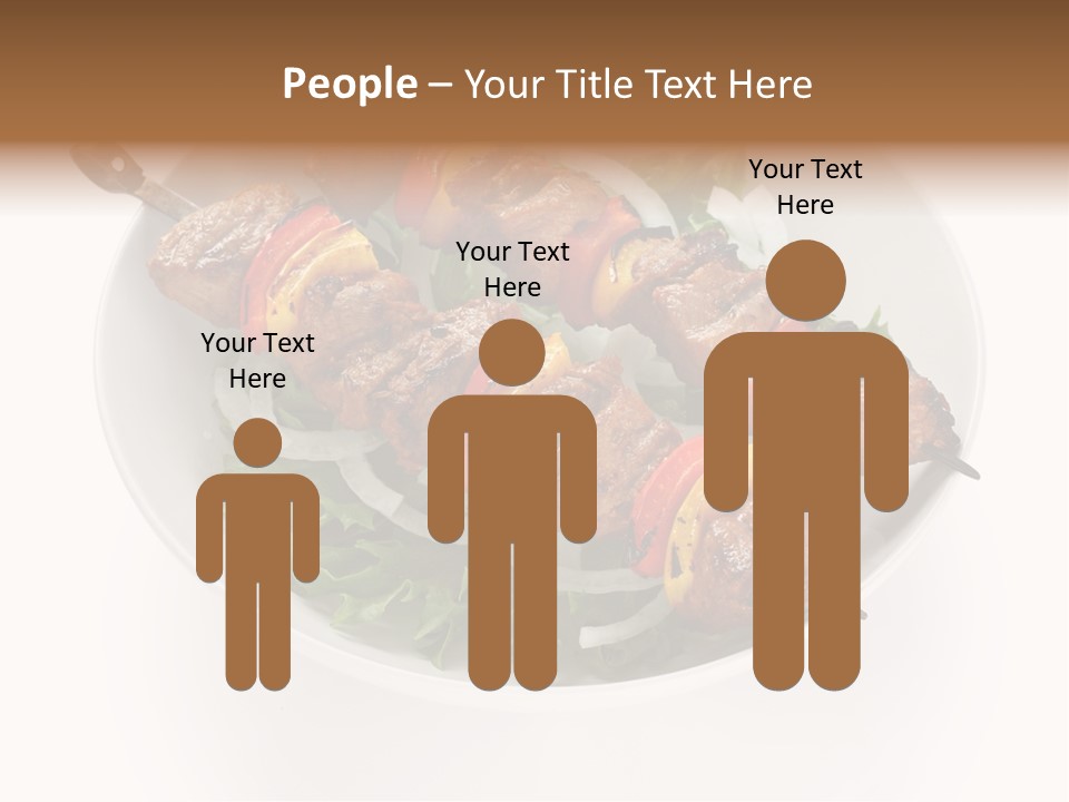 Lamb Kebab Skewer PowerPoint Template