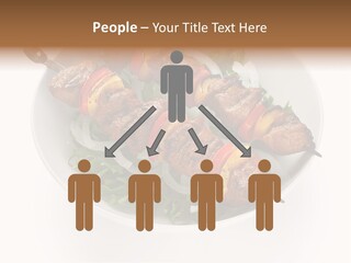Lamb Kebab Skewer PowerPoint Template