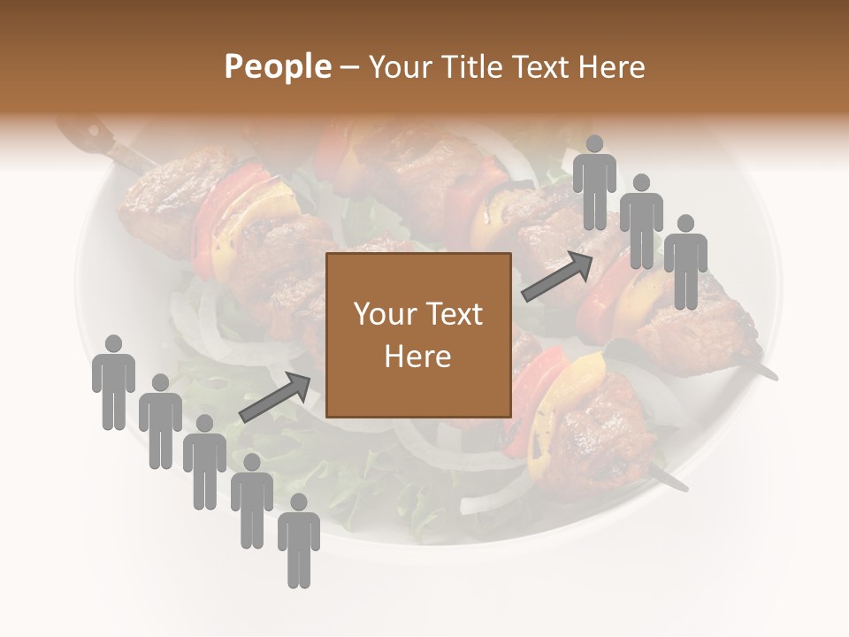 Lamb Kebab Skewer PowerPoint Template