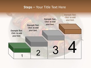 Lamb Kebab Skewer PowerPoint Template