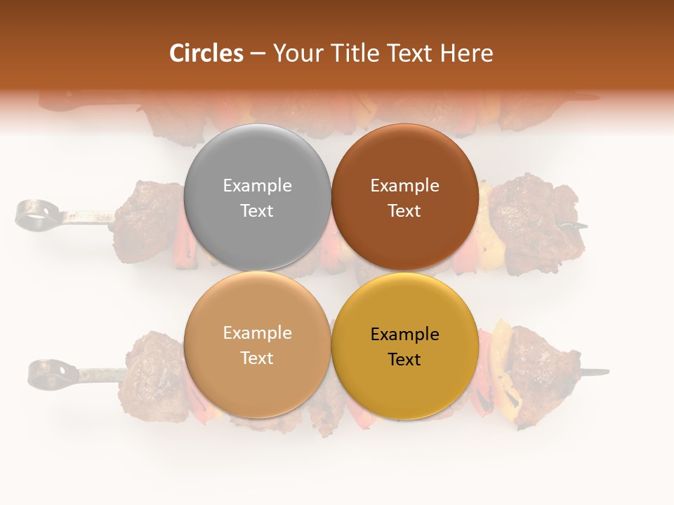 Shish Meat Kebab PowerPoint Template