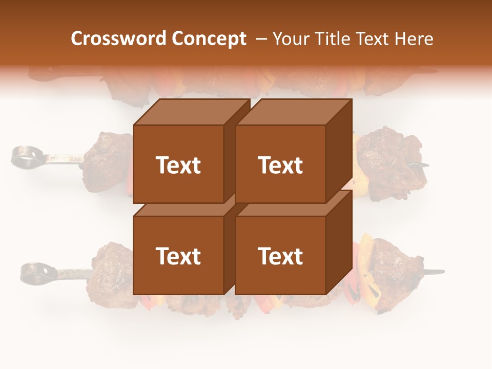 Shish Meat Kebab PowerPoint Template