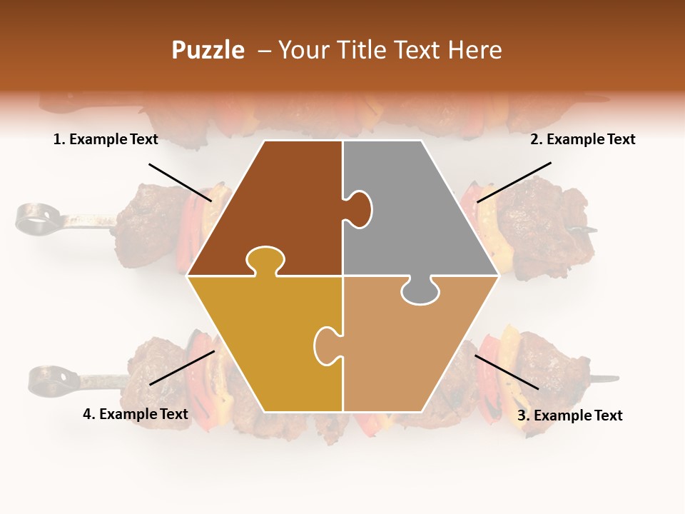 Shish Meat Kebab PowerPoint Template