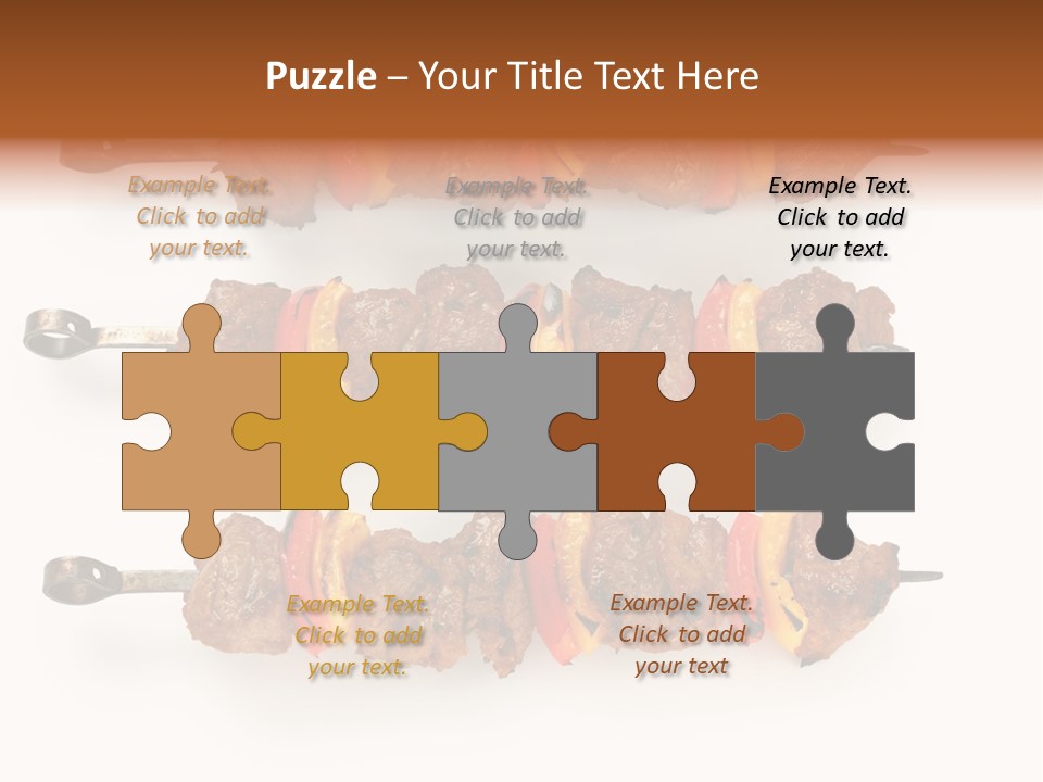 Shish Meat Kebab PowerPoint Template