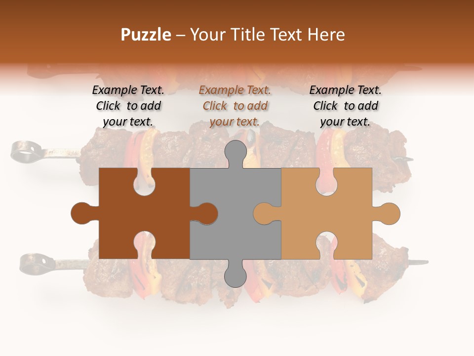 Shish Meat Kebab PowerPoint Template
