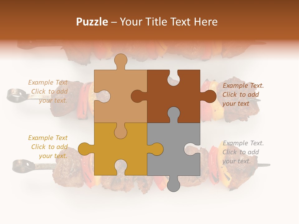 Shish Meat Kebab PowerPoint Template