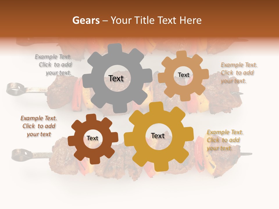 Shish Meat Kebab PowerPoint Template