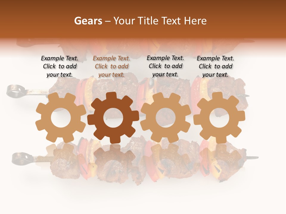 Shish Meat Kebab PowerPoint Template