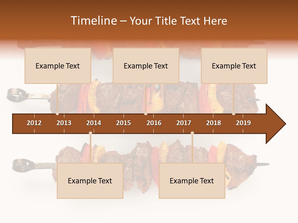 Shish Meat Kebab PowerPoint Template