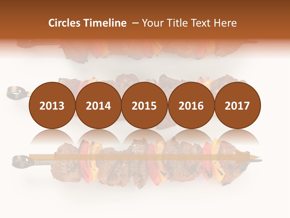 Shish Meat Kebab PowerPoint Template