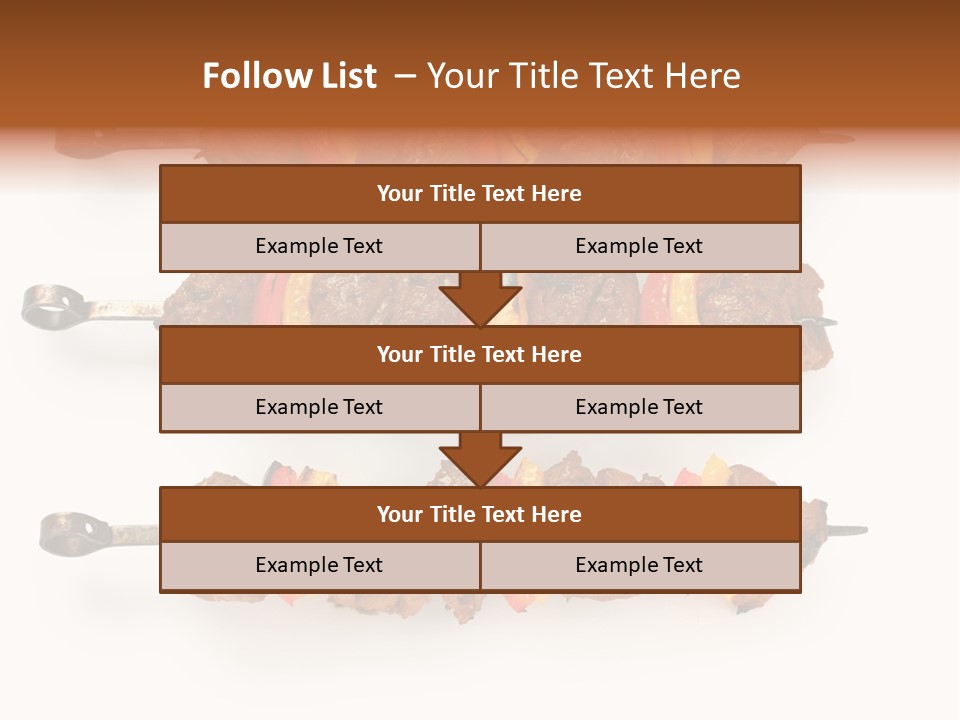 Shish Meat Kebab PowerPoint Template