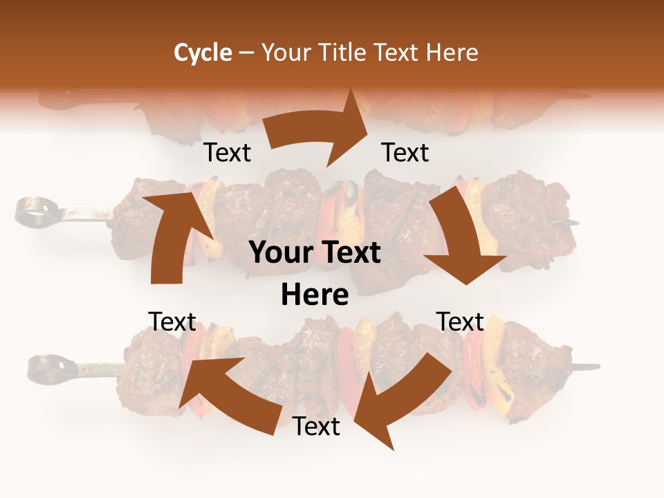 Shish Meat Kebab PowerPoint Template