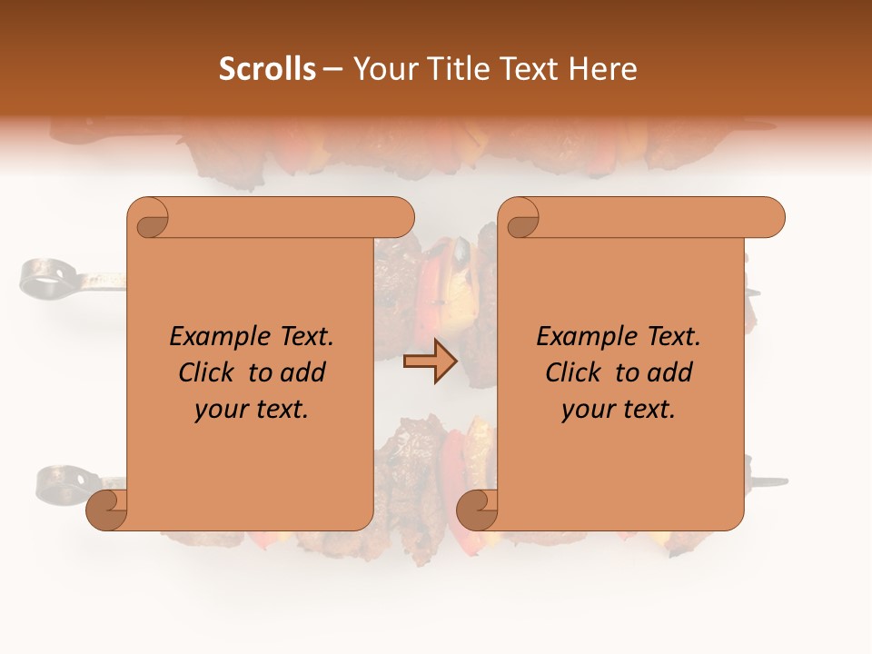 Shish Meat Kebab PowerPoint Template