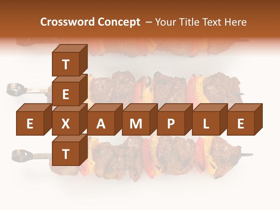Shish Meat Kebab PowerPoint Template