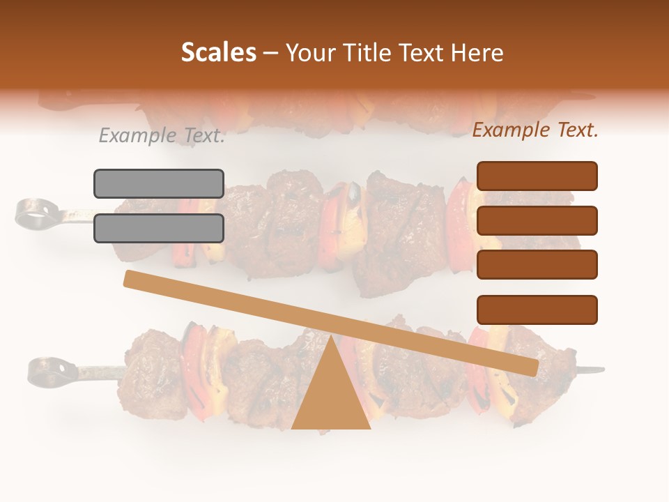 Shish Meat Kebab PowerPoint Template
