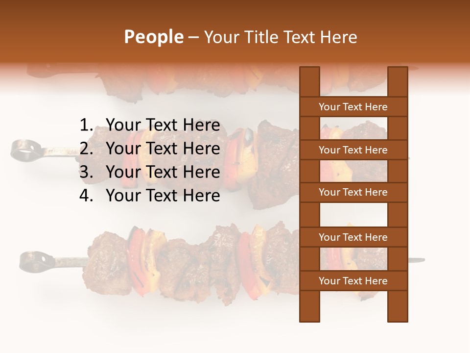 Shish Meat Kebab PowerPoint Template