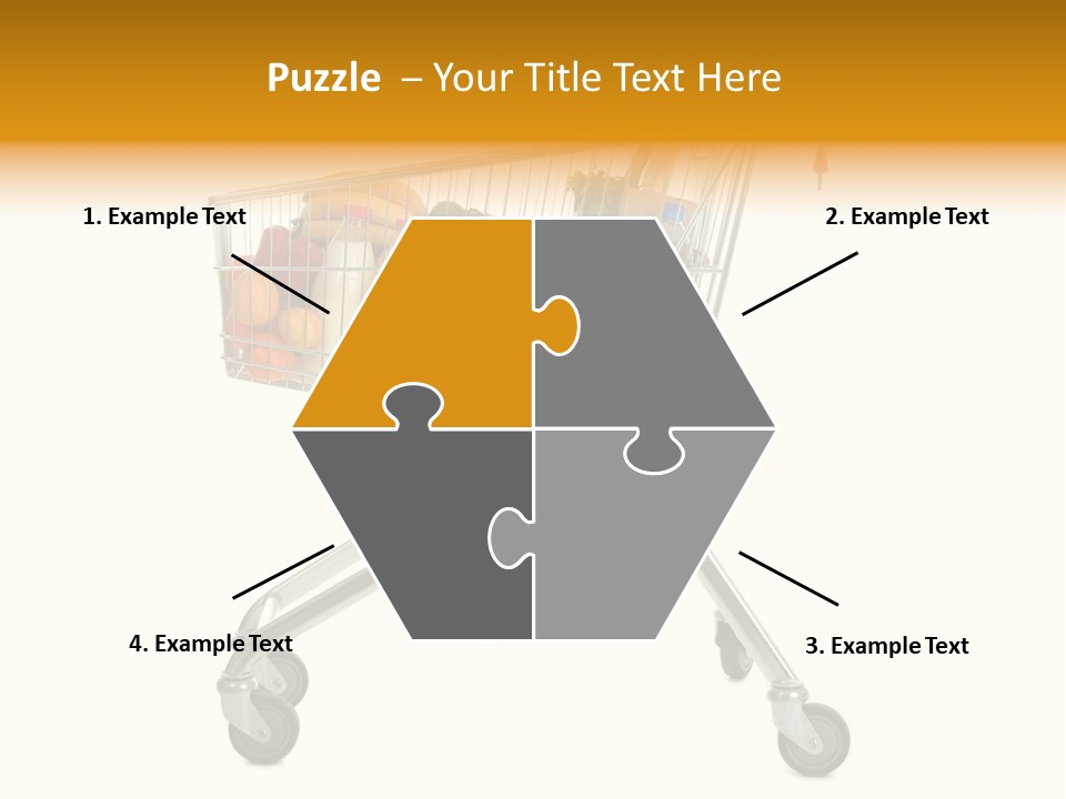 Pushcart Shop Trolley PowerPoint Template