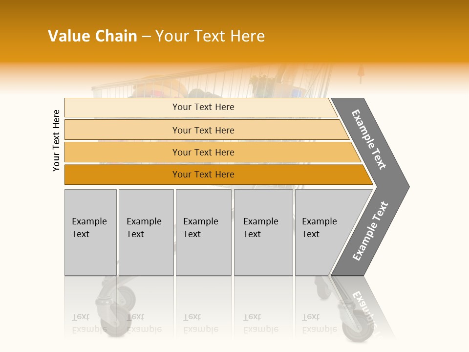 Pushcart Shop Trolley PowerPoint Template