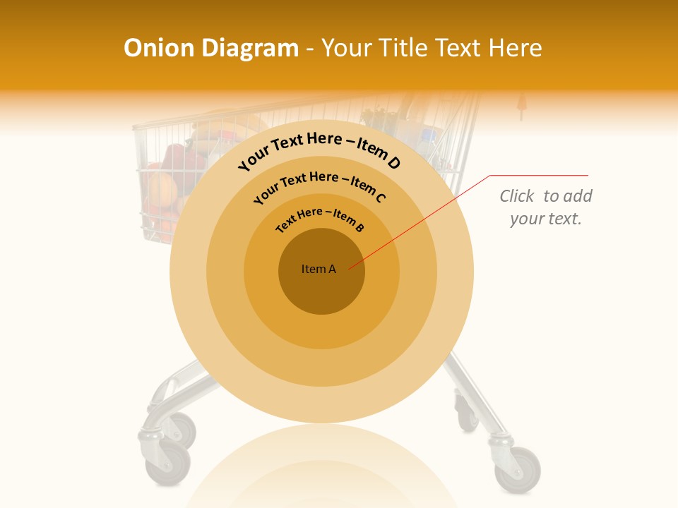 Pushcart Shop Trolley PowerPoint Template