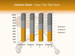 Pushcart Shop Trolley PowerPoint Template