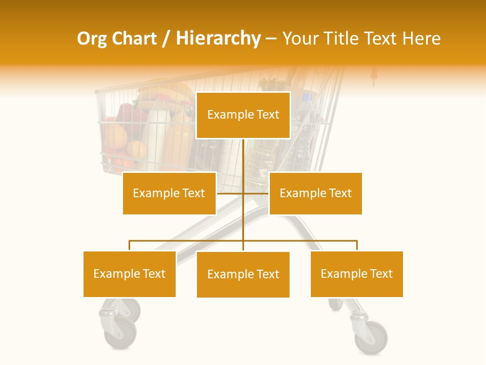 Pushcart Shop Trolley PowerPoint Template