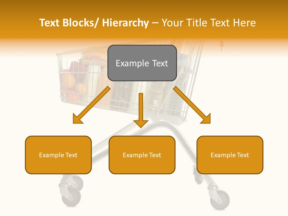 Pushcart Shop Trolley PowerPoint Template