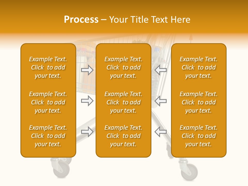 Pushcart Shop Trolley PowerPoint Template