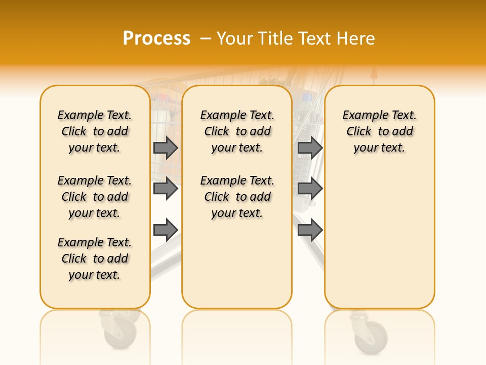 Pushcart Shop Trolley PowerPoint Template