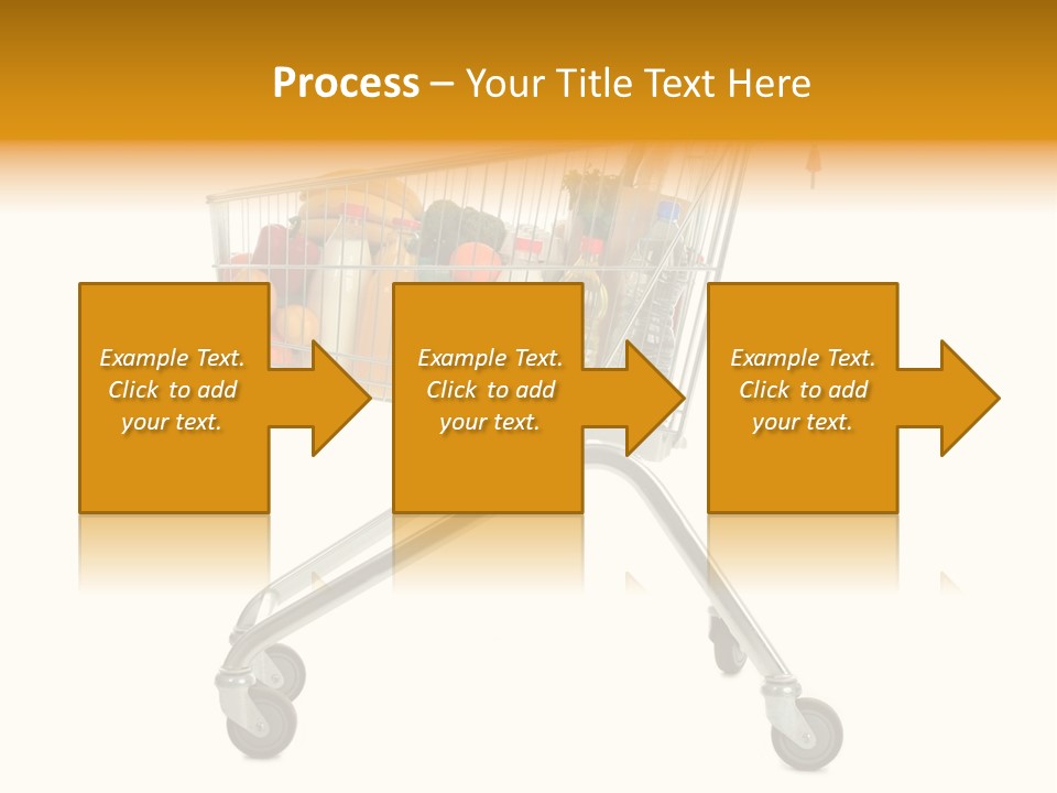 Pushcart Shop Trolley PowerPoint Template
