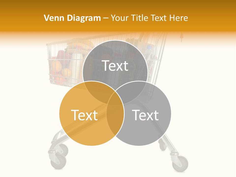 Pushcart Shop Trolley PowerPoint Template