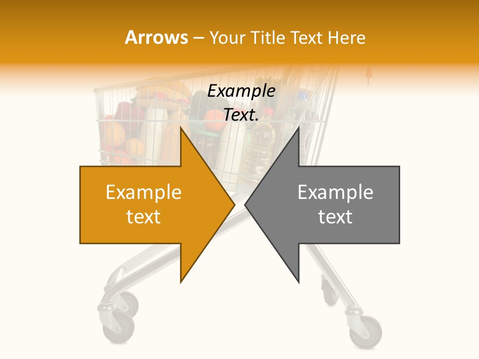 Pushcart Shop Trolley PowerPoint Template