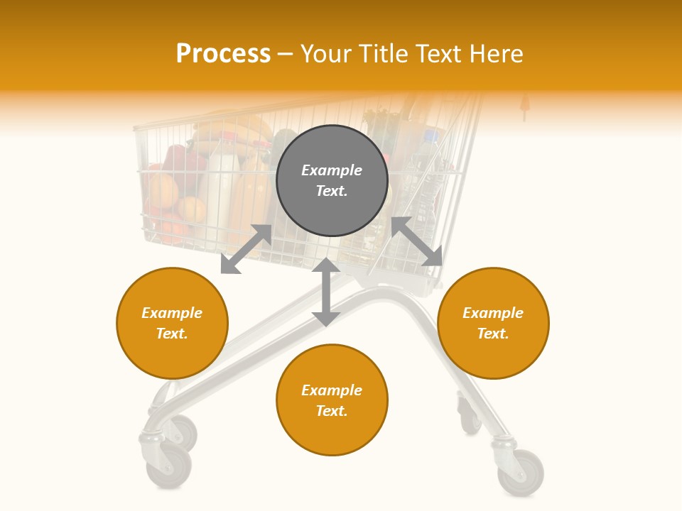 Pushcart Shop Trolley PowerPoint Template